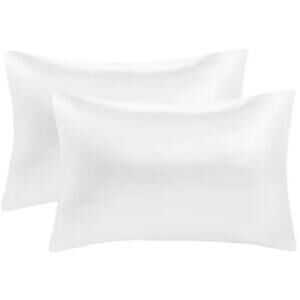 Madison Park Essentials Satin Pillowcase Pair, Standard